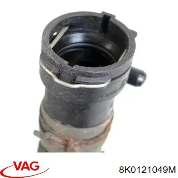 Шланг/патрубок радіатора охолодження, нижній 8K0121049M VAG