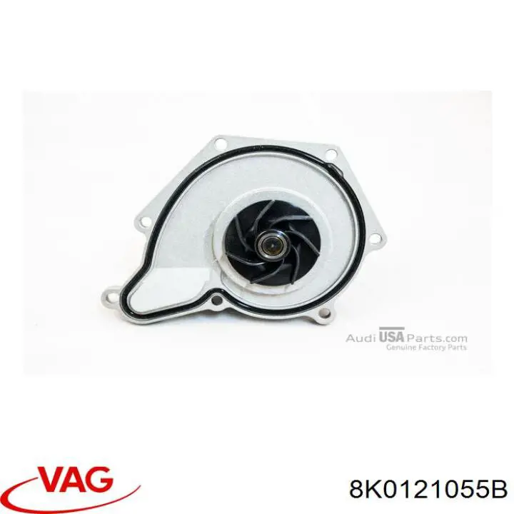 Купити 8K0121055B VAG Шланг/патрубок радіатора охолодження, нижній