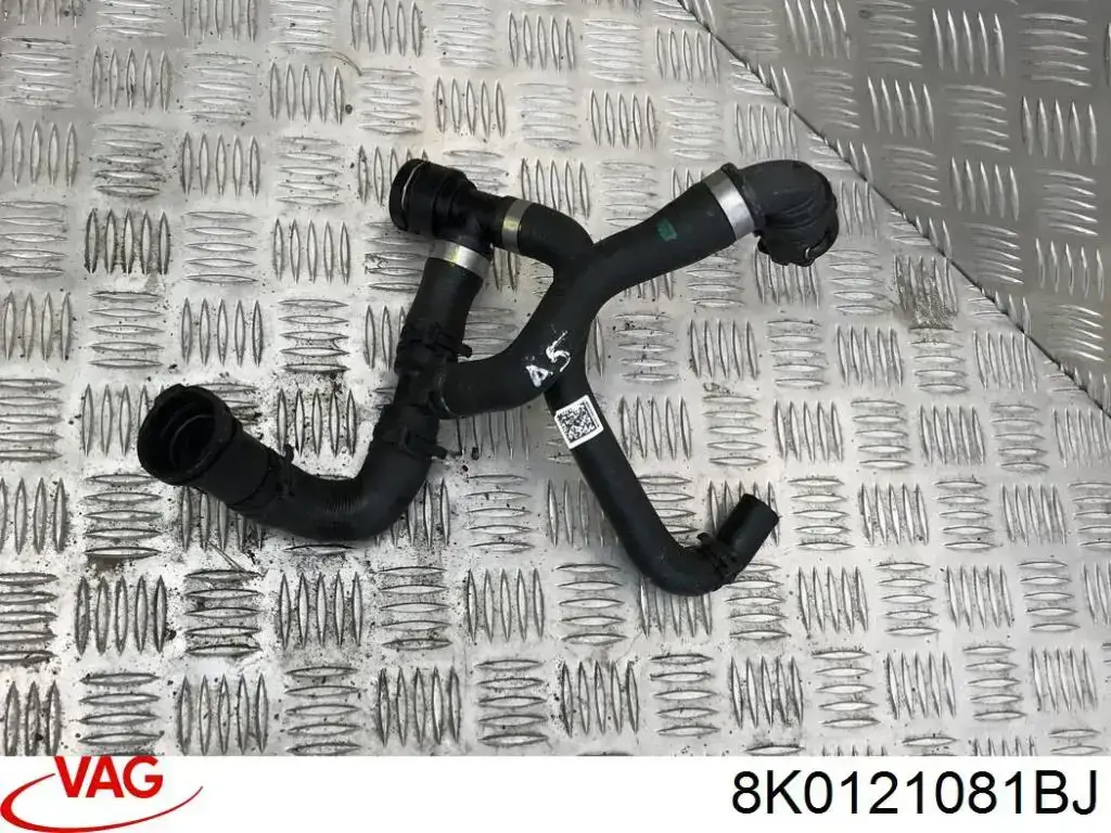 Шланг/патрубок системи охолодження VAG 8K0121081BJ ціна, від 43.77 USD