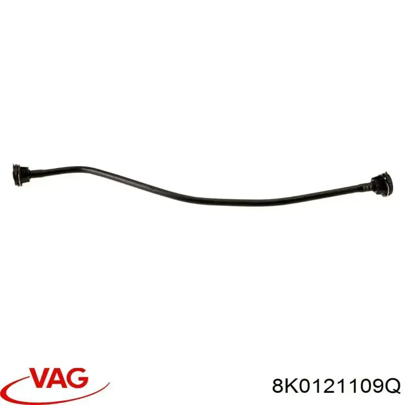 Патрубок системи охолодження VAG 8K0121109Q ціна, від 12.67 USD