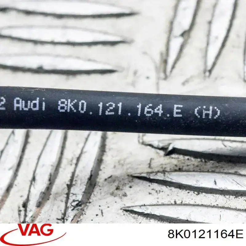 Шланг розширювального бачка, верхній 8K0121164E VAG