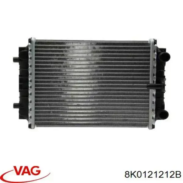 8K0121212B VAG радіатор охолодження, додатковий
