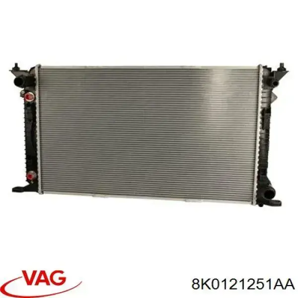 8K0121251AA VAG радіатор охолодження двигуна