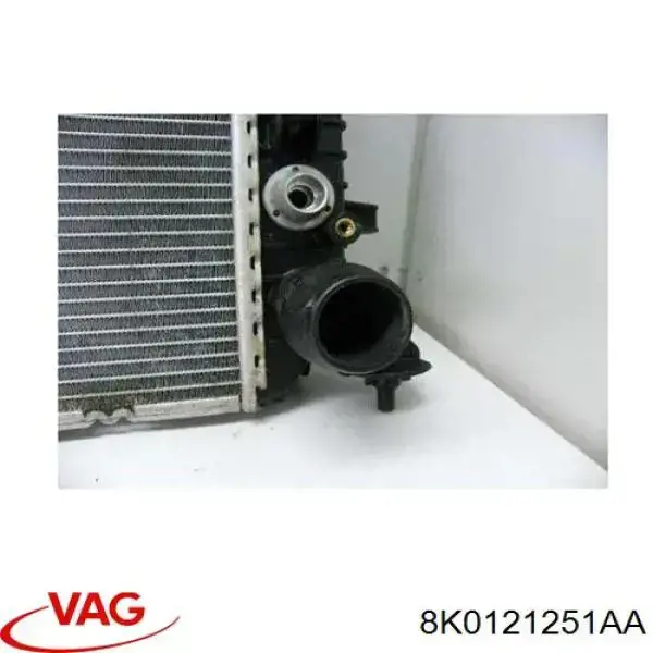 Радіатор основний VAG 8K0121251AA ціна, від 107.43 USD