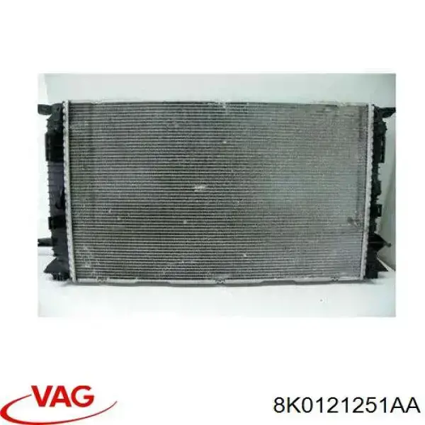 8K0121251AA VAG Радіатор охолодження двигуна