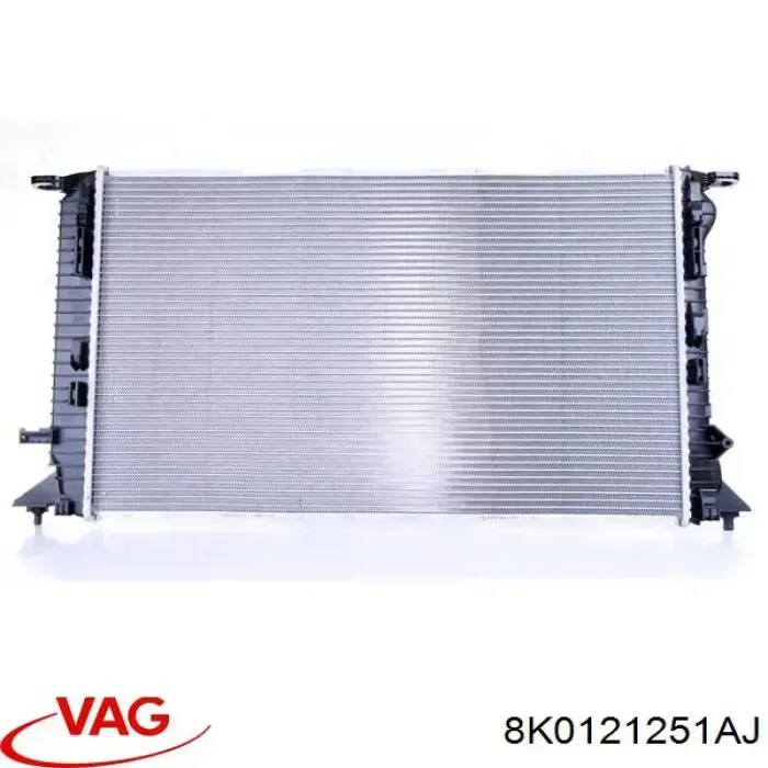 Радіатор основний VAG 8K0121251AJ ціна, від 93.82 USD