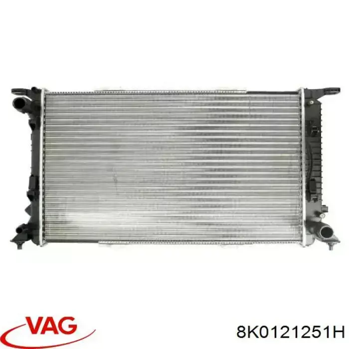 Купити 8K0121251H VAG Радіатор двигуна