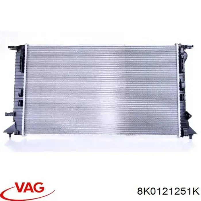 Радіатор основний VAG 8K0121251K ціна, від 111.66 USD