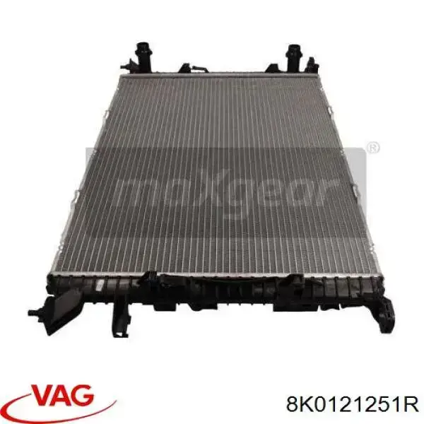 Купити 8K0121251R VAG Радіатор двигуна