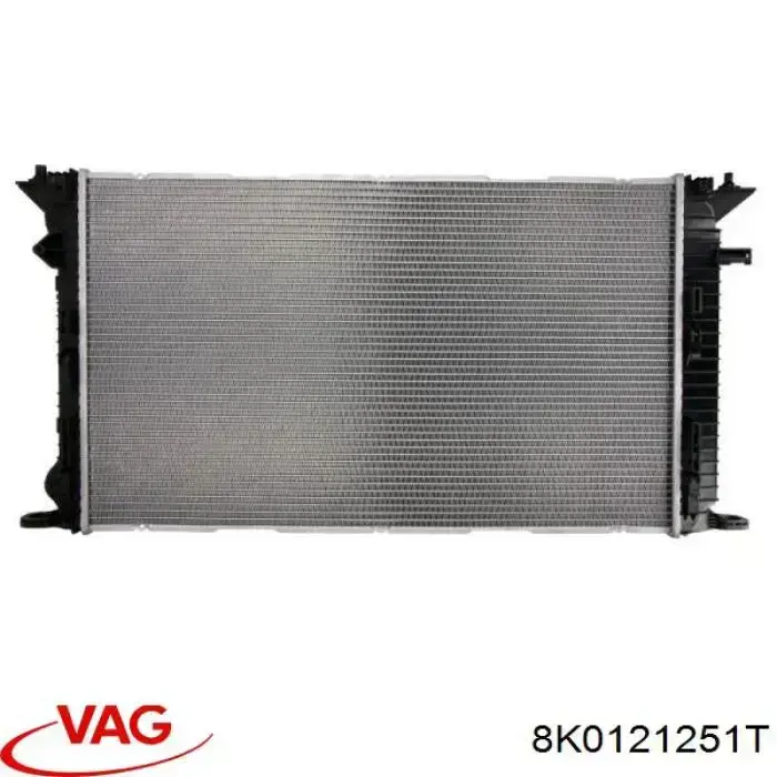 Радіатор основний VAG 8K0121251T ціна, від 91.13 USD