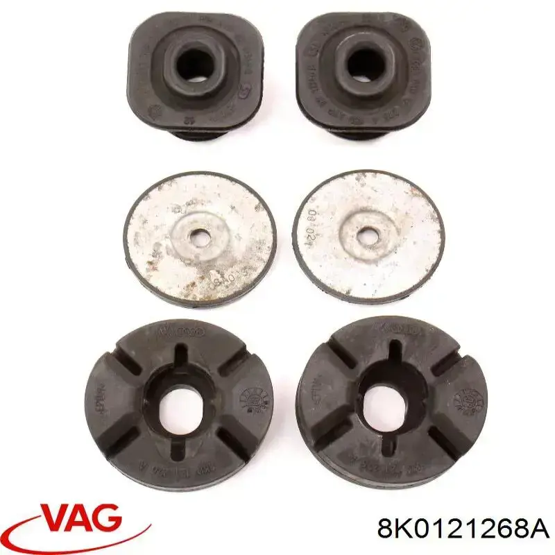 Подушка радіатора охолодження, нижня 8K0121268C VAG