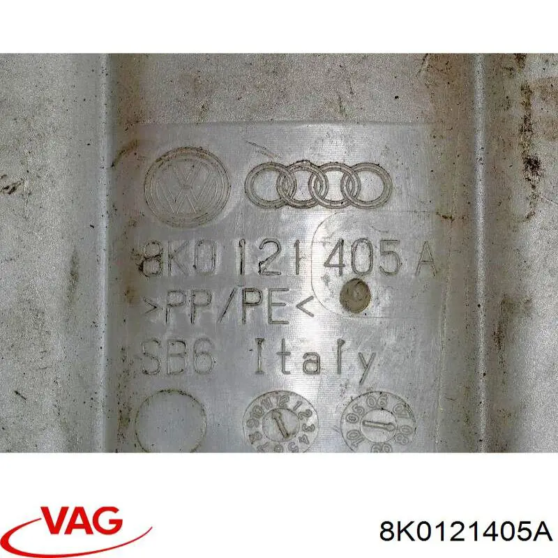 Купити 8K0121405A VAG Водяний бачок системи охолодження