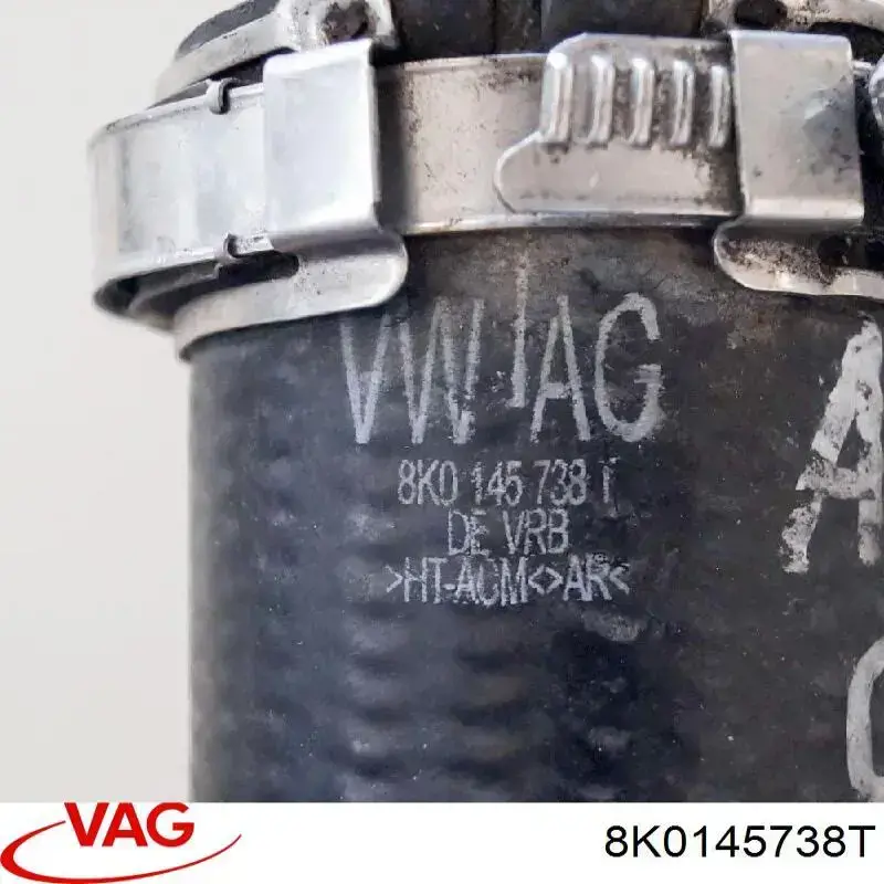 Шланг/патрубок інтеркуллера VAG 8K0145738T