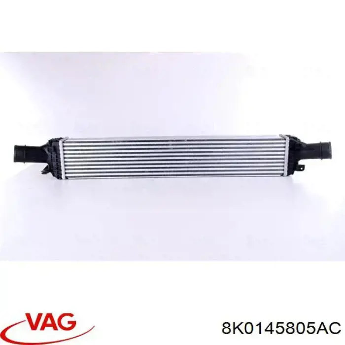 8K0145805AC VAG радіатор интеркуллера