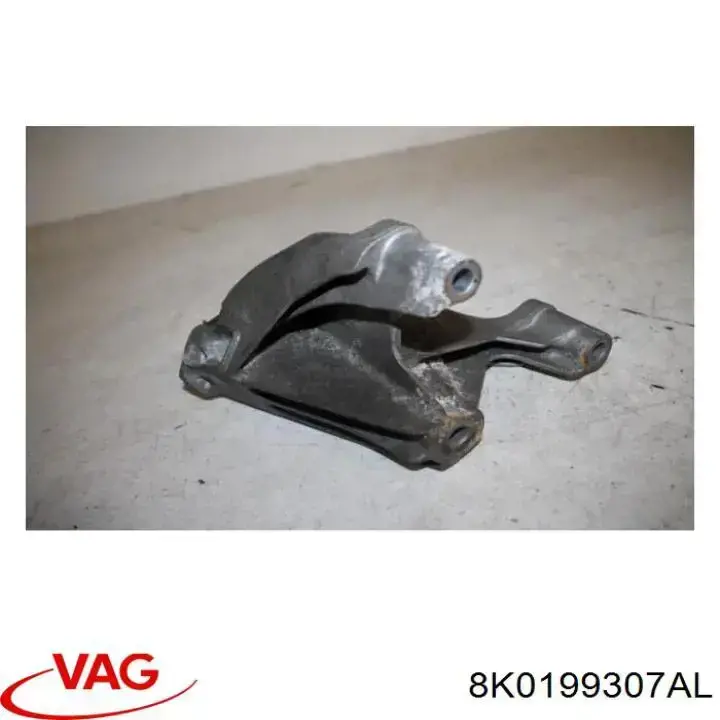 Кронштейн подушки (опори) двигуна, лівої VAG 8K0199307AL ціна, від 16.87 USD