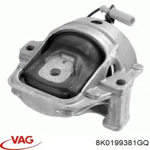 Ліва подушка двигуна VAG 8K0199381GQ ціна, від 99.40 USD