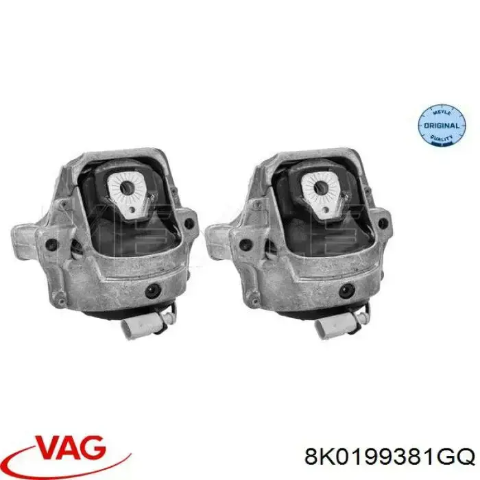 Подушка (опора) двигуна, ліва 8K0199381GQ VAG