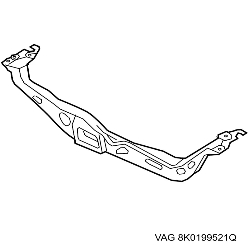 Балка кріплення двигуна VAG 8K0199521Q ціна, від 164.70 USD