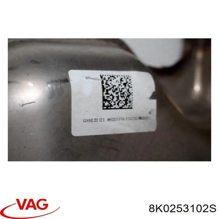 Глушник, передня частина VAG 8K0253102S ціна, від 70.28 USD