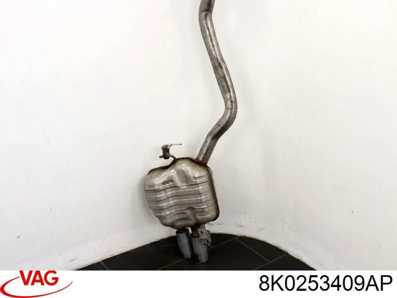 8K0253409AP VAG Середній глушник
