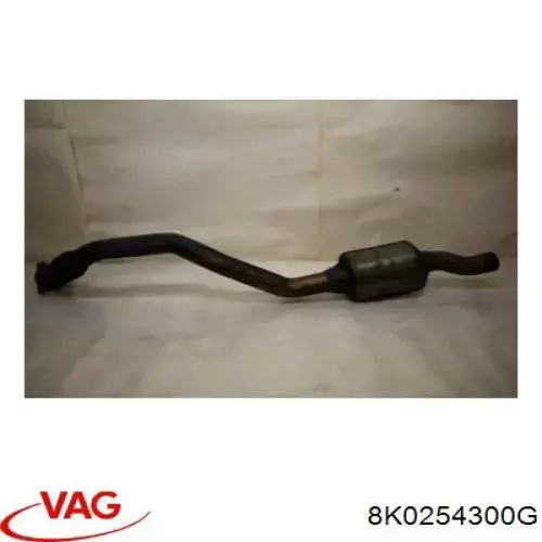 Глушник, передня частина VAG 8K0254300G ціна, від 36.16 USD