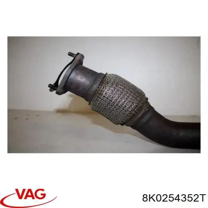 Купити 8K0254352T VAG Глушник, передня частина