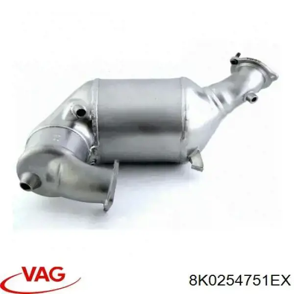 Фільтр системи відпрацьованих газів VAG 8K0254751EX ціна, від 513.08 USD