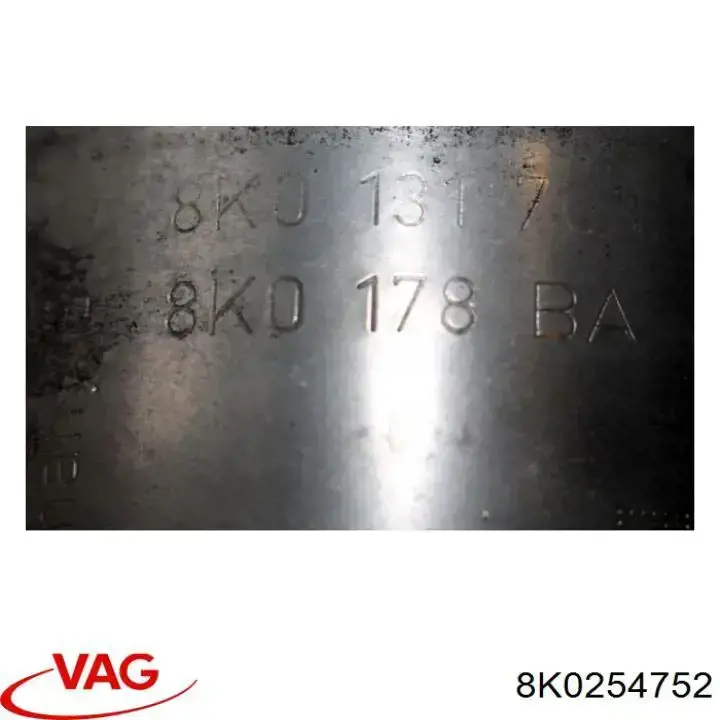 Купити 4G0254750FX VAG Сажевый фільтр