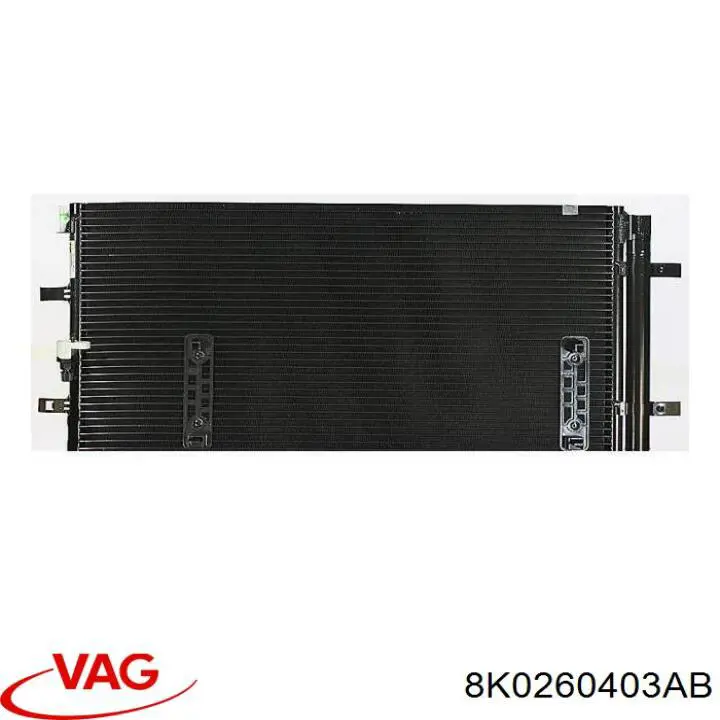 8K0260403AB VAG радіатор кондиціонера