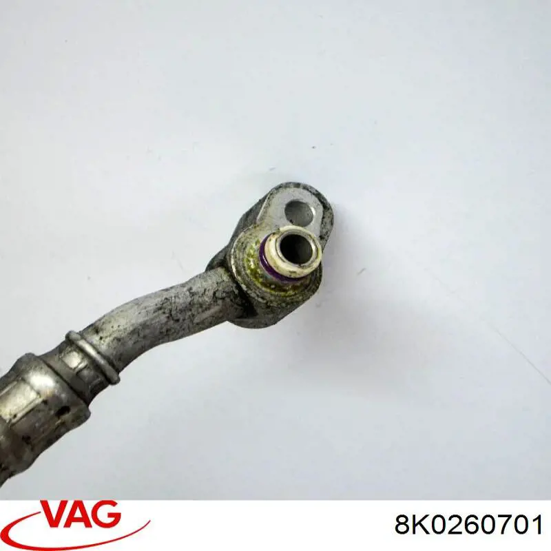 Шланг кондиціонера, від компресора до радіатора VAG 8K0260701 ціна, від 25.34 USD