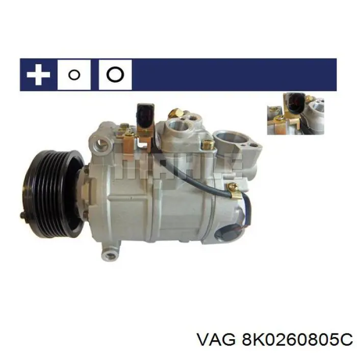 8K0260805C VAG Компресор холодоагенту