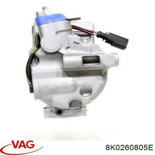 Купити 8K0260805E VAG Компресор кліматичної установки