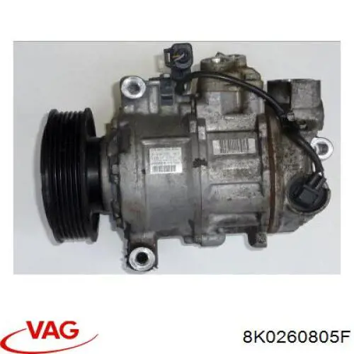 Купити 8K0260805F VAG Компресор кліматичної установки