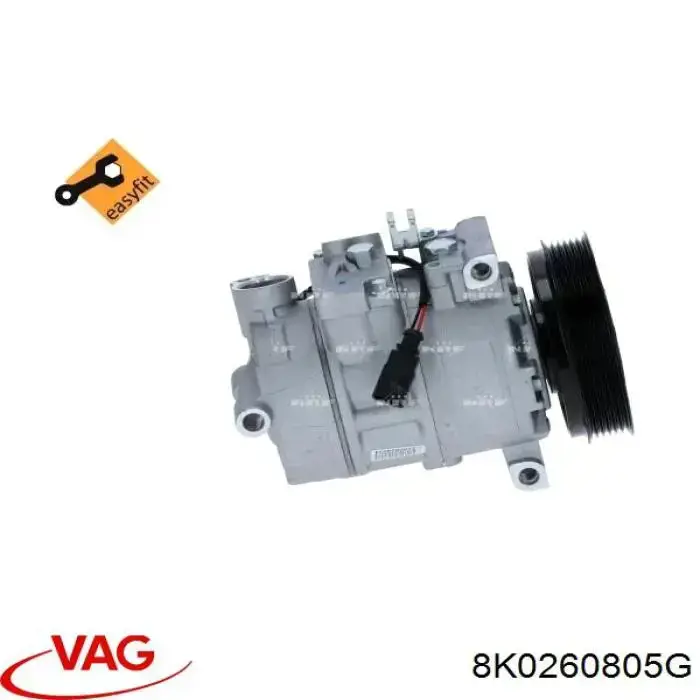 Компресор кондиціонера 8K0260805G VAG