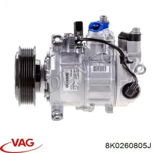 Компресор кондиціонера 8K0260805J VAG