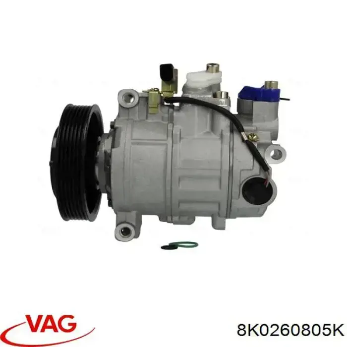 Компресор системи кондиціювання VAG 8K0260805K ціна, від 90.29 USD