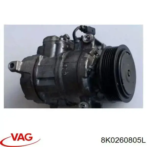 Компресор системи кондиціювання VAG 8K0260805L ціна, від 126.69 USD