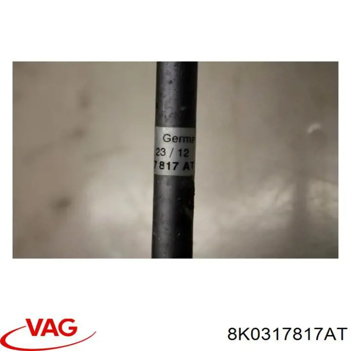 Купити 8K0317817AT VAG Трубка охолодження автоматичної коробки передач