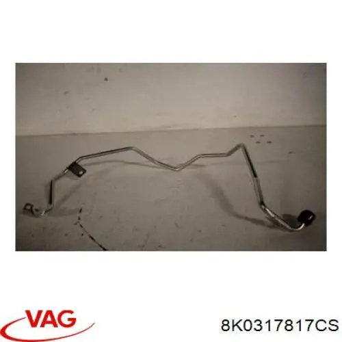 Трубка/шланг охолодження АКПП, обратка VAG 8K0317817CS ціна, від 75.93 USD