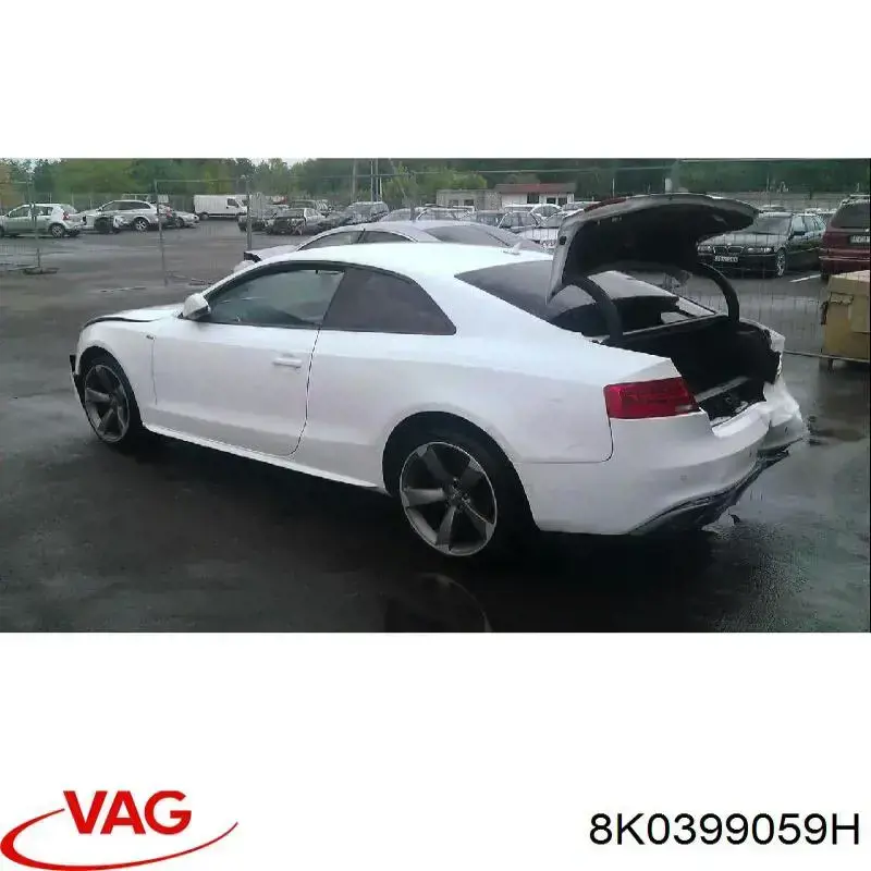 8K0399059H VAG Кронштейн передньої балки