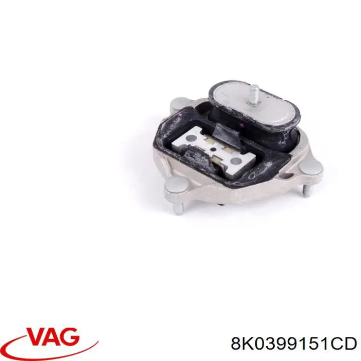 8K0399151CD VAG подушка трансмісії (опора коробки передач, задня)