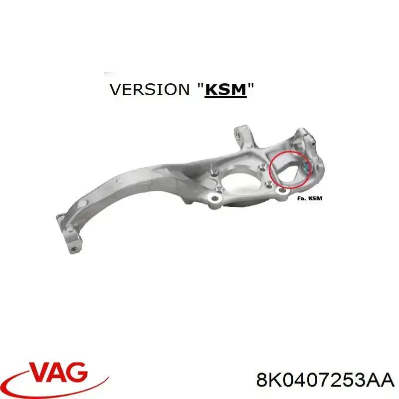 Цапфа поворотна ліва Metzger 58151001 ціна, від 168.53 USD