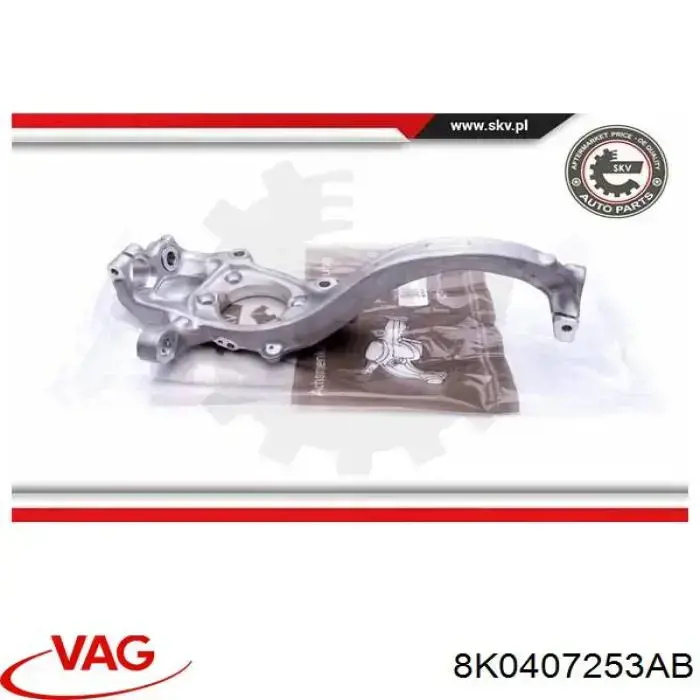 Цапфа - поворотний кулак передній, лівий 3407058 Autotechteile