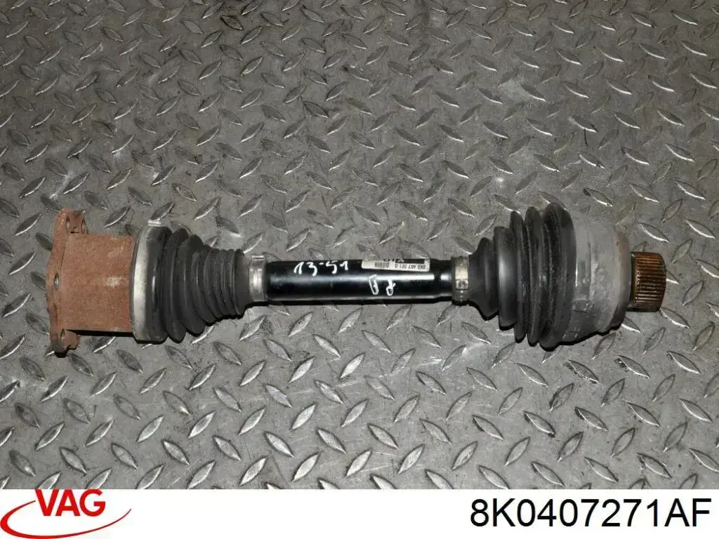 Піввісь (привід) передня Hart 466948