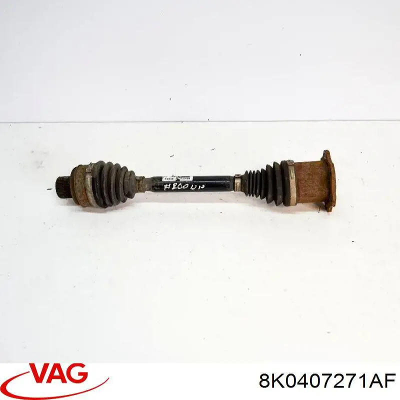 Купити 8K0407271AF VAG Вісь передня в зборі