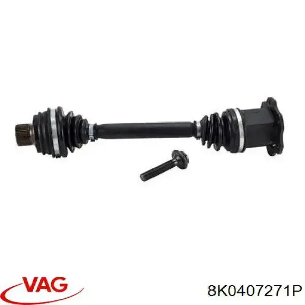 Вісь передня VAG 8K0407271P ціна, від 152.03 USD