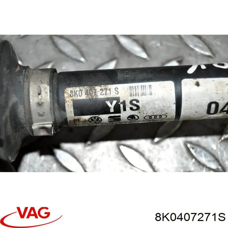 Вісь передня VAG 8K0407271S ціна, від 87.60 USD