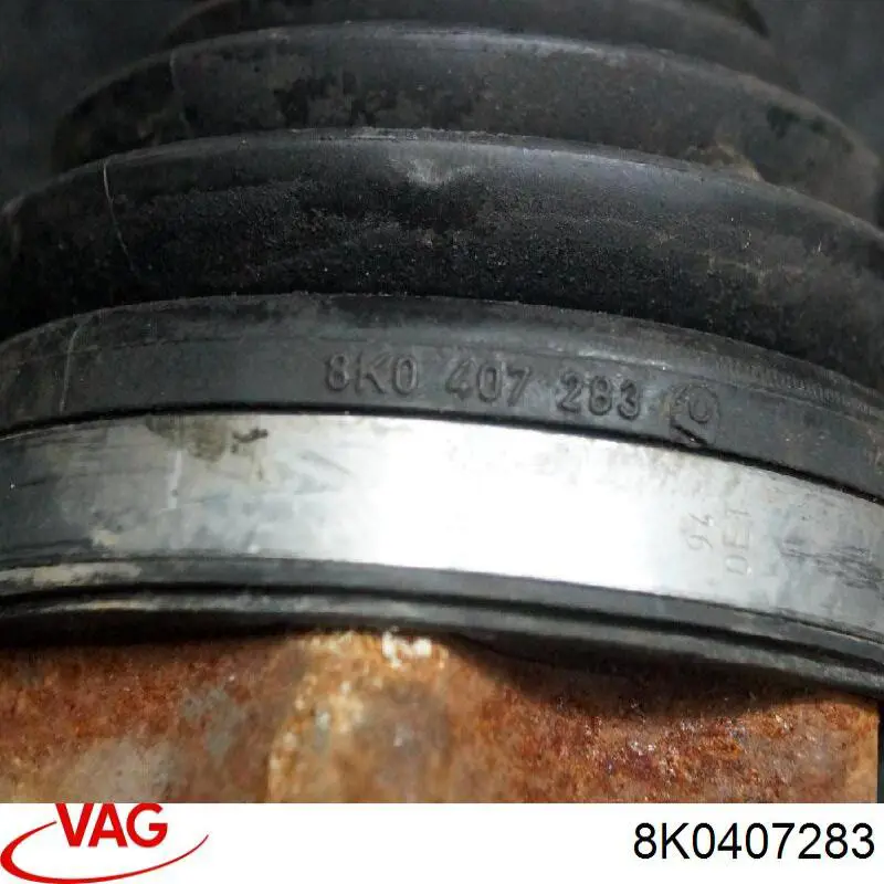 Пильник гранати внутрішній, передній півосі VAG 8K0407283 ціна, від 18.13 USD