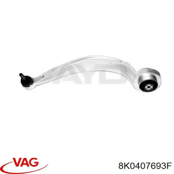 Важіль передній лівий VAG 8K0407693F ціна, від 51.34 USD
