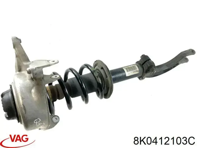 Проставка (гумове кільце) пружини передньої, верхня Porsche 8K0412103C ціна, від 27.47 USD